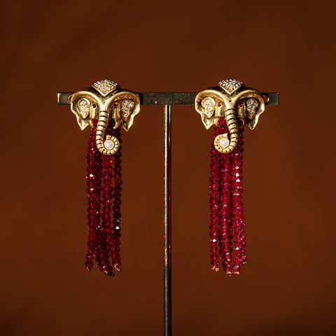 Vintage Elephant Earrings