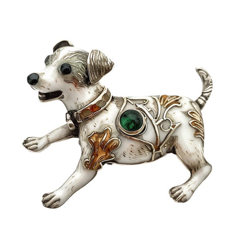 New Jewelry Trendy Ornaments Dog High-end Brooch
